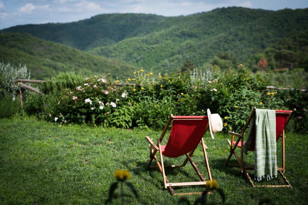 La Canonica Di Nusenna Gaiole in Chianti Bagian luar foto